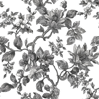 无缝图案与花鸡蛋花