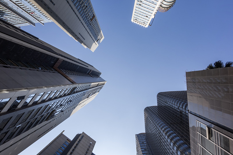 城市中的商业建筑
