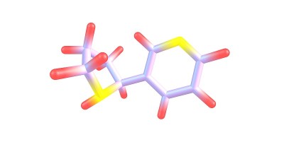 诺尼古丁分子结构孤立于白色