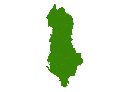阿尔巴尼亚地图