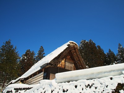 厳冬の白川郷