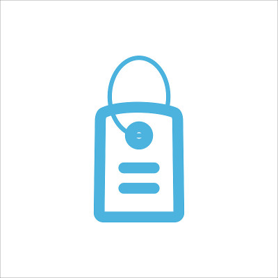 price tag label icon flat vector symbol design tre