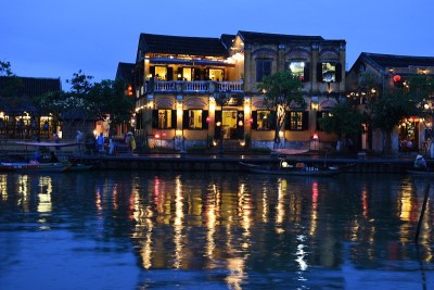 越南会安古镇夜景