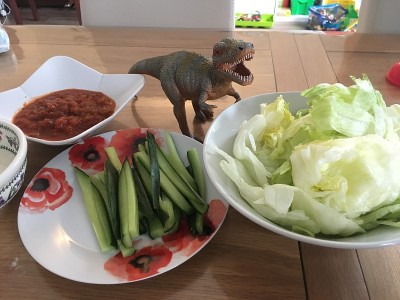恐龙崩溃的午餐