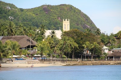 美丽Vallon海滩