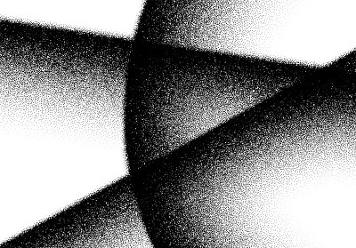 Abstract background with layers of scattered dots