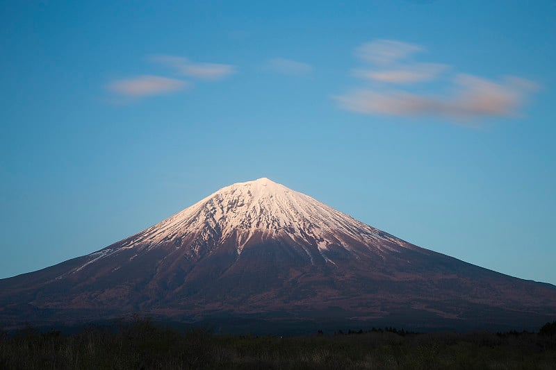 富士山田园风光