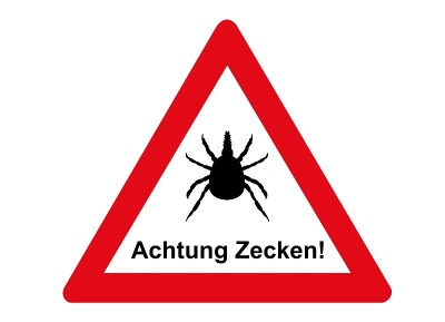 Attention ticks, please do not enter!