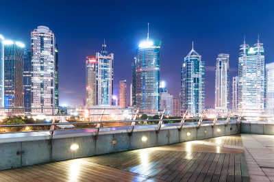 上海美丽的夜景
