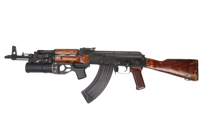 卡拉什尼科夫AK 47和40mm GP-25榴弹发射器