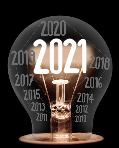 2021年的灯泡