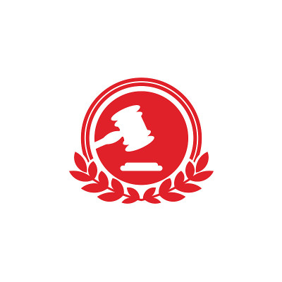 法律正义标志模板设计