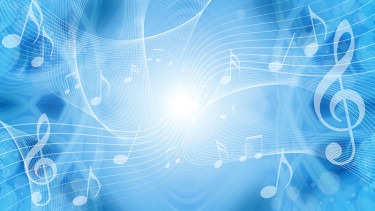 音乐背景图像(16:9比例)