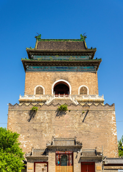 钟楼或北京的钟楼