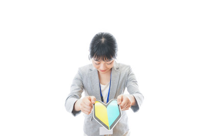 初学商业的年轻商人