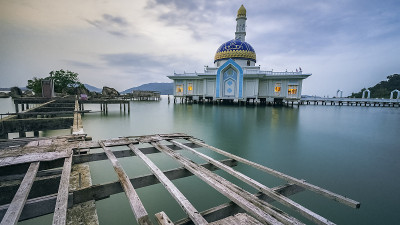 浮动的清真寺