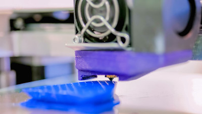 自动三维3D打印机打印塑料模型