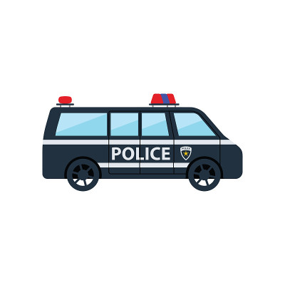 Police van icon