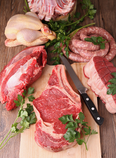 生的肉
