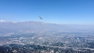 从Malquehe山看碳山
