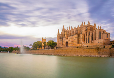 西班牙马略卡的Catedral de Mallorca