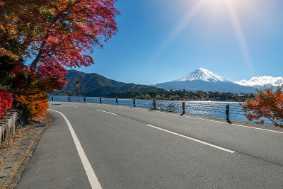 富士山秋色，日本