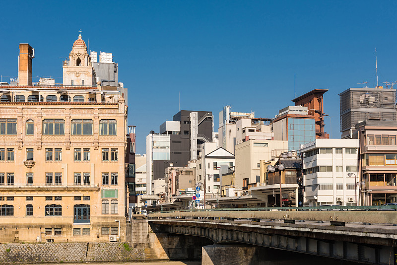 加茂河景-日本京都- Shijo桥预览效果