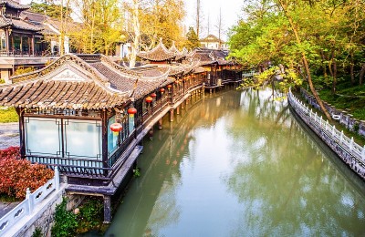 扬州市场景