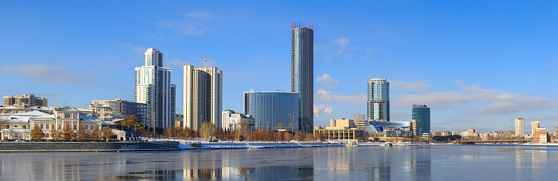 叶卡特琳堡市中心全景
