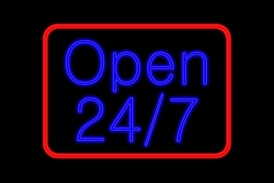 霓虹灯24小时