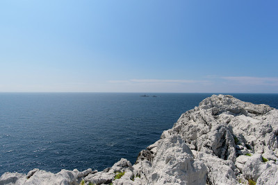 石灰岩海岸。