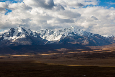 秘鲁安第斯山脉的风景
