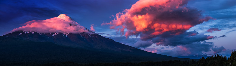 火山的Osorno