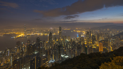香港的晨曦