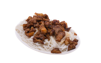 米粉与肉隔离
