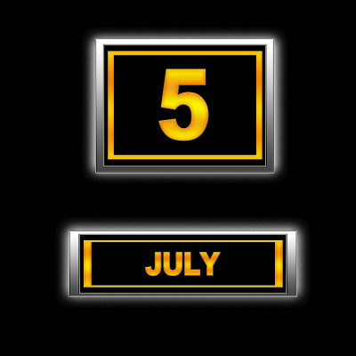 7月5日。