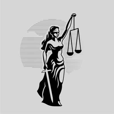 正义女神忒弥斯。