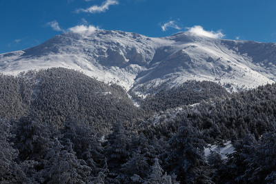 雪山景观马德里