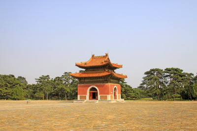 中国清代东王陵的中国古代建筑景观