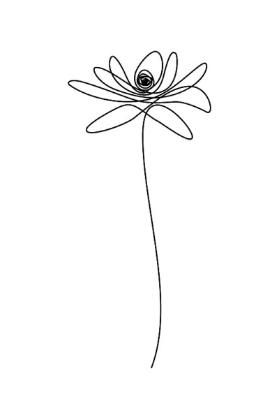 抽象的花朵