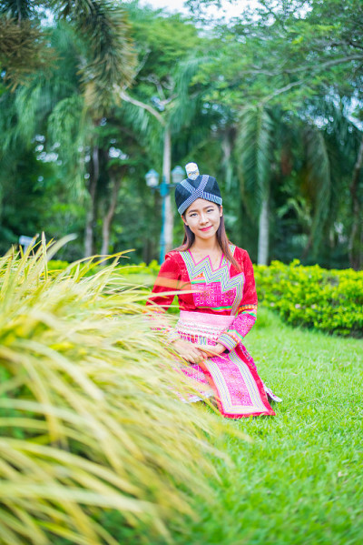 Mhong hill部落妇女
