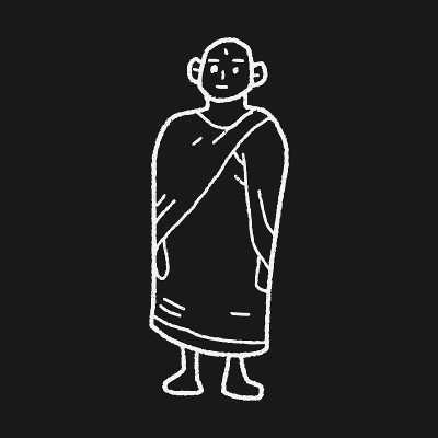 和尚涂鸦