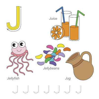 字母J的图片