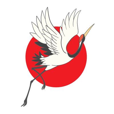 的鸟类。起重机,鹳,苍鹭。向量。