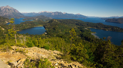 Lago Nahuel Huapi和Cerro Campanario