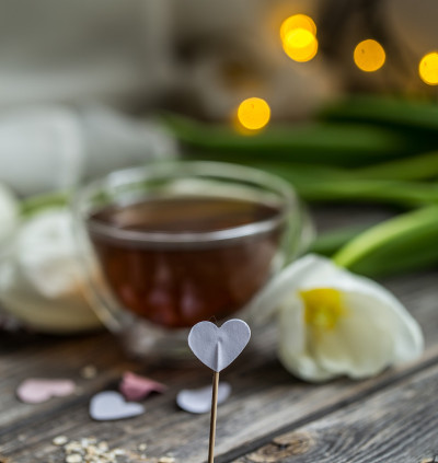 情人节茶杯，用心