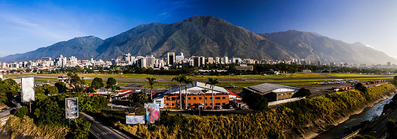 加拉加斯的全景