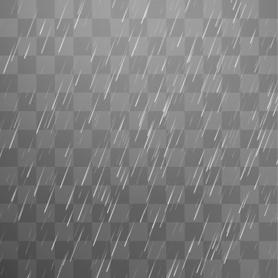 Rain storm and white