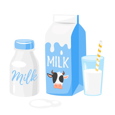 乳制品:牛奶包装