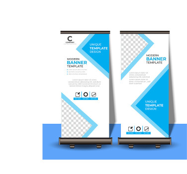 Business Roll up Banner Design Template